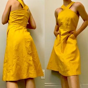 Ann Taylor Yellow 2P Dress